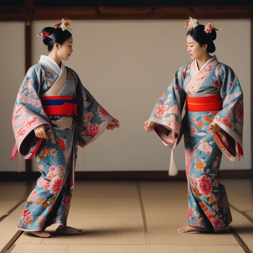 Traditional Japanese dance